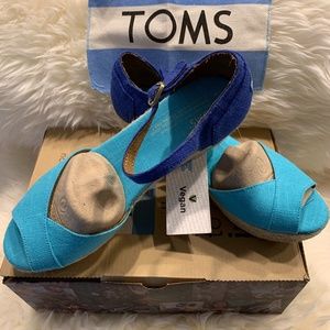 TOMS Wedge Sandals Women’s 8.5